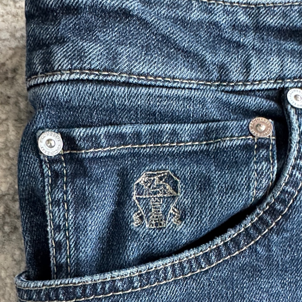 Brunello Cucinelli Leisure Fit Jeans, made in Italy, EU size 50, appr. 33-34/30 - Picture 6 of 16
